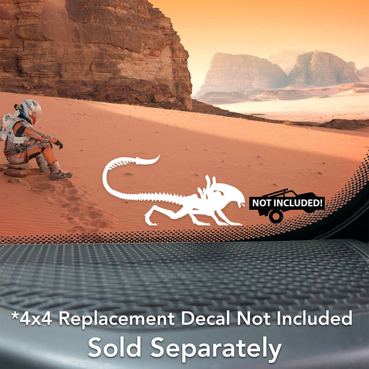 Alien Xenomorph 👽🔥 4x4 Offroad Decal