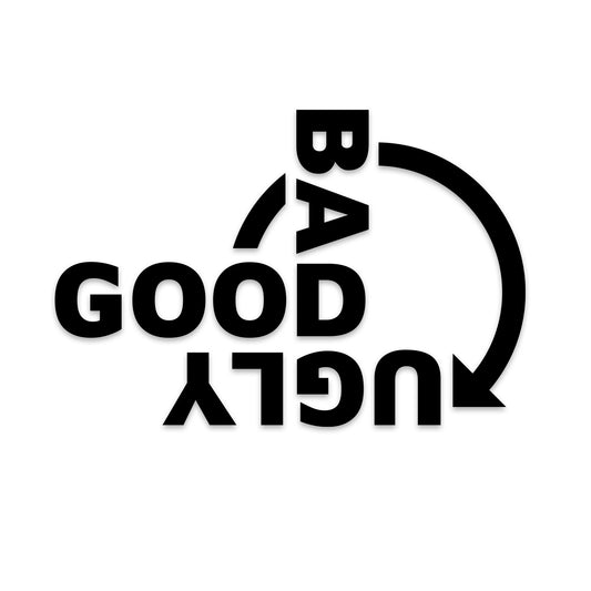 Good Bad and Ugly Off-road Vehicle and 4x4 Accessory Vinyl Decal
