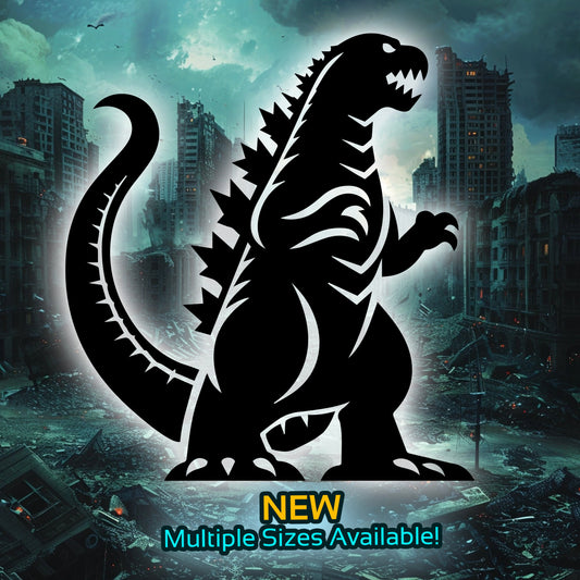 Godzilla the Destroyer Decal for 4 x 4 Off Road Vehicles