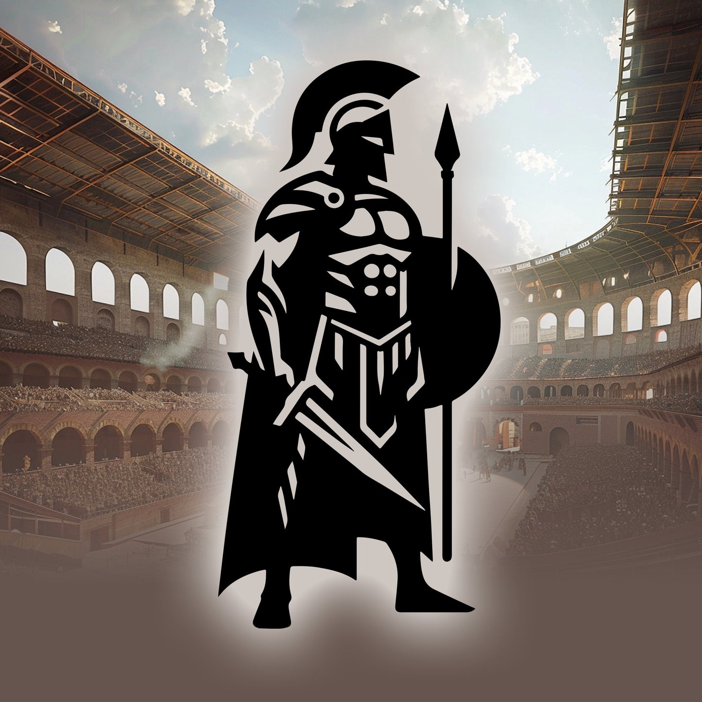 Spartan Warrior Decal for 4 x 4 Off Road Vehicles