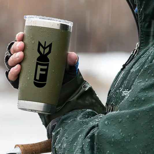 F Bombs Away! Fun Vinyl Decal