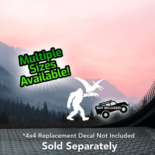 Bigfoot & His Pet Pterodactyl 🦶🦖✨