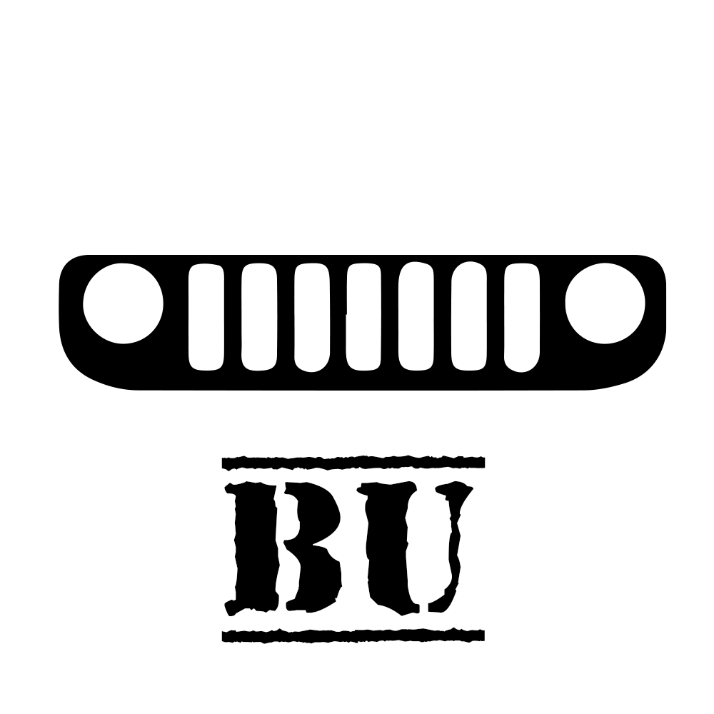 Jeep Grills - Jeep Wrangler Accessory vinyl Decal Sticker