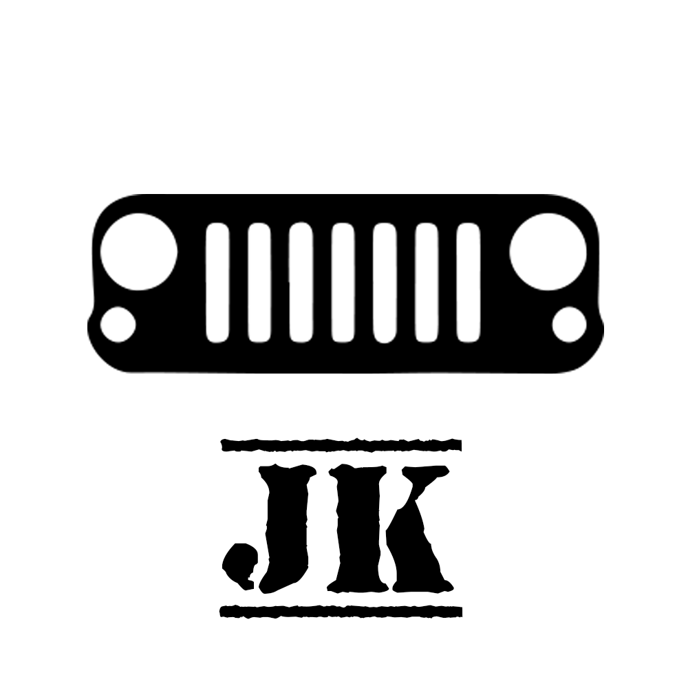 Jeep Grills - Jeep Wrangler Accessory vinyl Decal Sticker