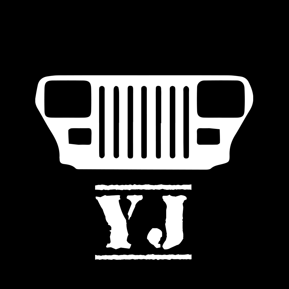 Jeep Grills - Jeep Wrangler Accessory vinyl Decal Sticker
