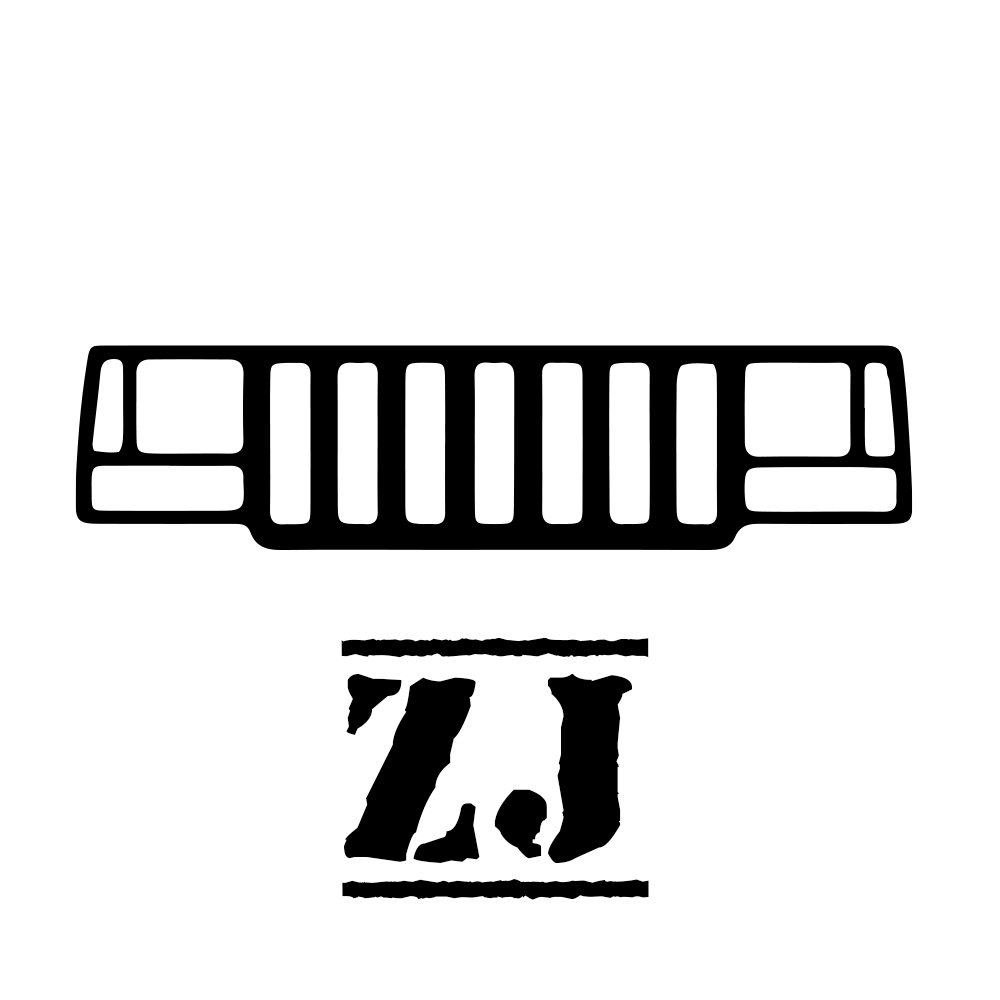 Jeep Grills - Jeep Wrangler Accessory vinyl Decal Sticker