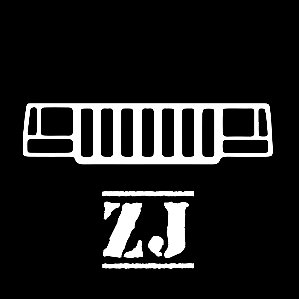 Jeep Grills - Jeep Wrangler Accessory vinyl Decal Sticker