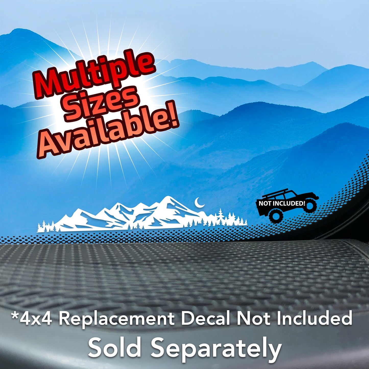 Mountain Life - 4x4 Off-road Outdoor Adventure Decal