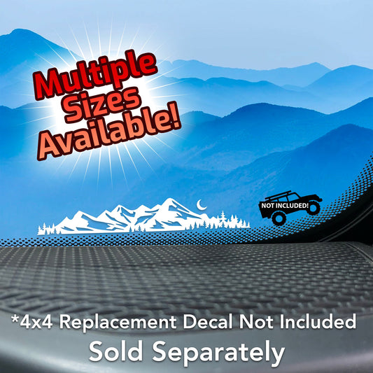 Mountain Life - 4x4 Off-road Outdoor Adventure Decal