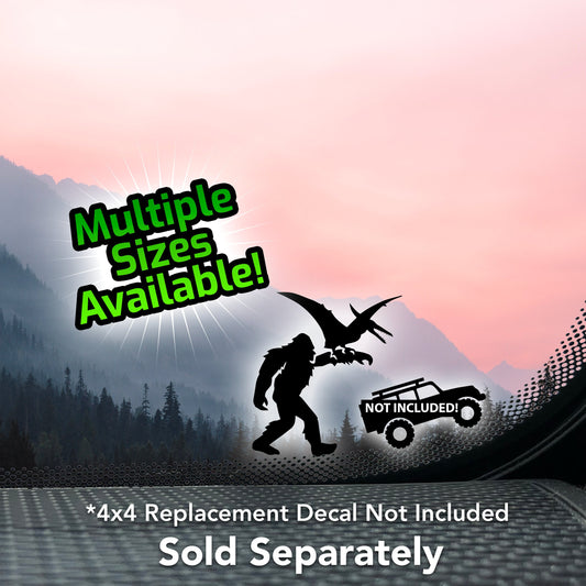 Bigfoot & His Pet Pterodactyl 🦶🦖✨