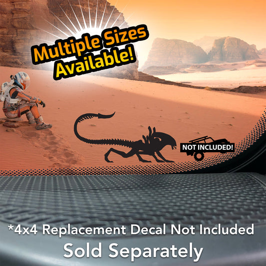 Alien Xenomorph 👽🔥 4x4 Offroad Decal