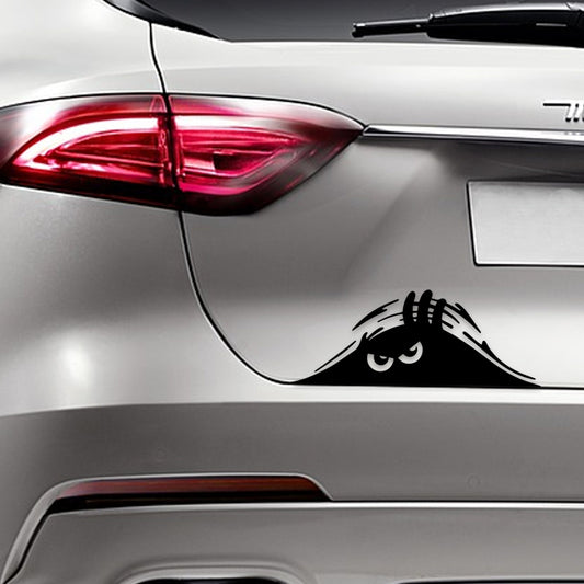 Peeking Monster Eyes Vinyl Decal Sticker