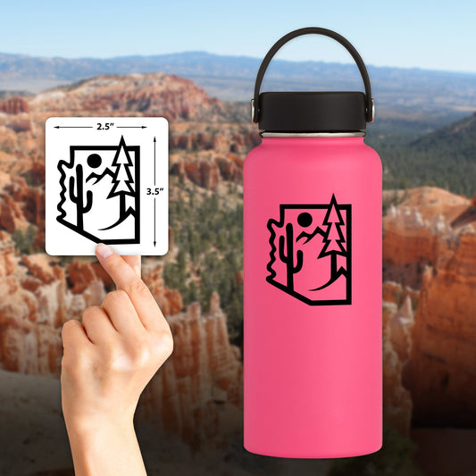 Arizona Backcountry Vinyl Decal for 4x4 Vehicle Windows, Laptops, Yetis, Hydroflasks