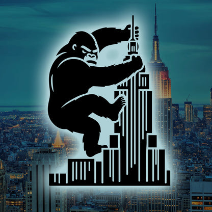 King Kong Climbing the Empire State Building Decal for 4 x 4 Off Road Vehicles